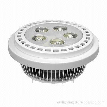 5W AR111 LED spot lamp with luminous flux of 400-450lm
